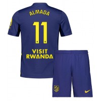 Atletico Madrid Thiago Almada #11 Vonkajší Detský futbalový dres 2025-26 Krátky Rukáv (+ trenírky)